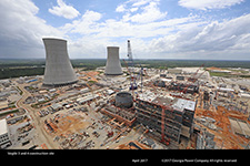 Vogtle 3 and 4 construction site