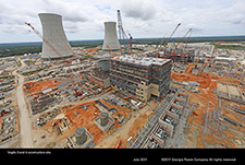 Vogtle 3 and 4 construction site.