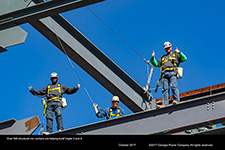 Over 500 structural iron workers are helping build Vogtle 3 and 4.