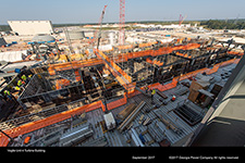 Vogtle Unit 4 Turbine Building.